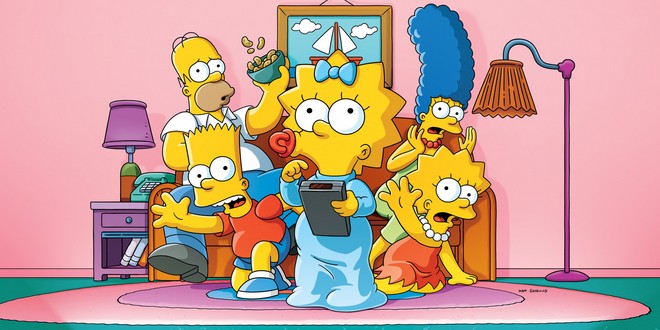 Bannire de la srie The Simpsons